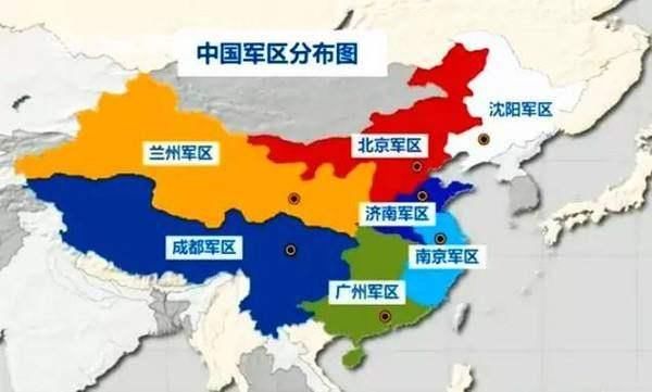 中国五大战区图揭秘，重塑国防力量的战略布局